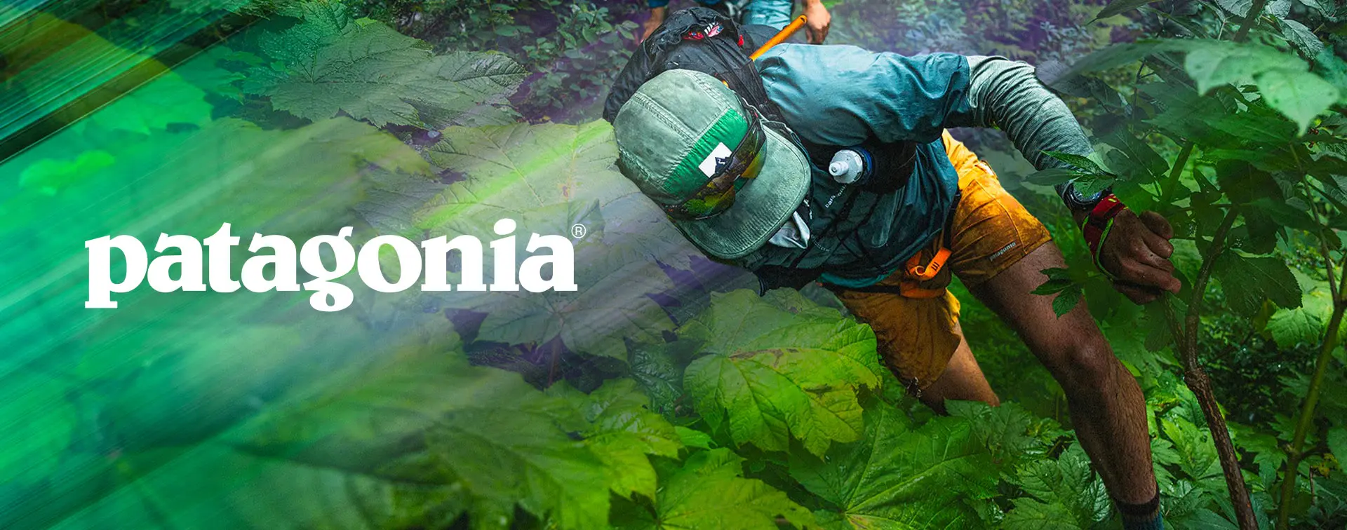 Patagonia outdoor clothing product display